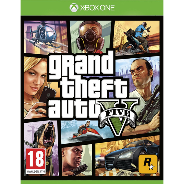 Grand Theft Auto V - GTA V - GTA 5 Xbox 360 - Game Games - Loja de