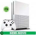 Console Microsoft Xbox One S 1TB Semi Novo com 1 Controle sem Fio