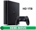 Console PS4 Playstation 4 Slim 1TB Semi Novo com 1 Controle sem fio Original