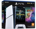 	Console Sony PS5 Playstation 5 Slim SSD 1TB Verso Digital sem Leitor de Discos e 2 Jogos: Returnal e Ratchet & Clank