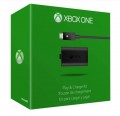 Kit Play & Charge ( bateria e cabo carregador ) - Xbox One Original Microsoft 