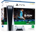 Console Sony PS5 Playstation 5 SSD 825GB com Leitor de Discos + Game EA Sports FC 24
